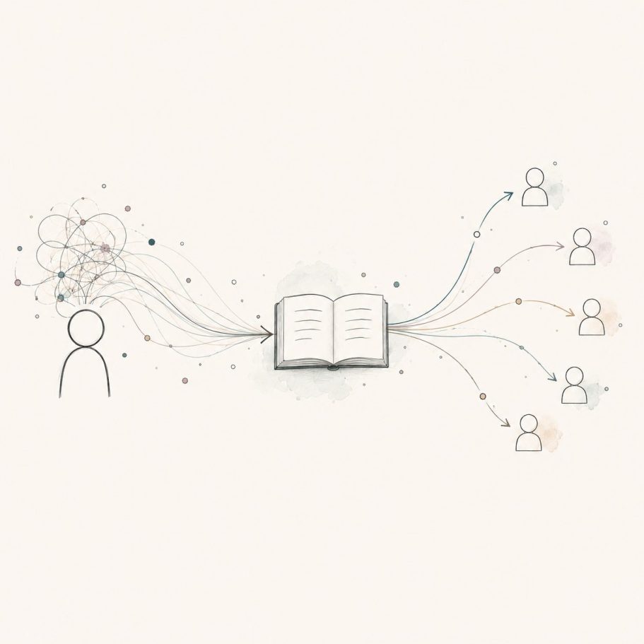 Wissen weitergeben Fach- und Erfahrungswissen wird in einem Buch verdichtet und so für andere Menschen zugänglich und nutzbar